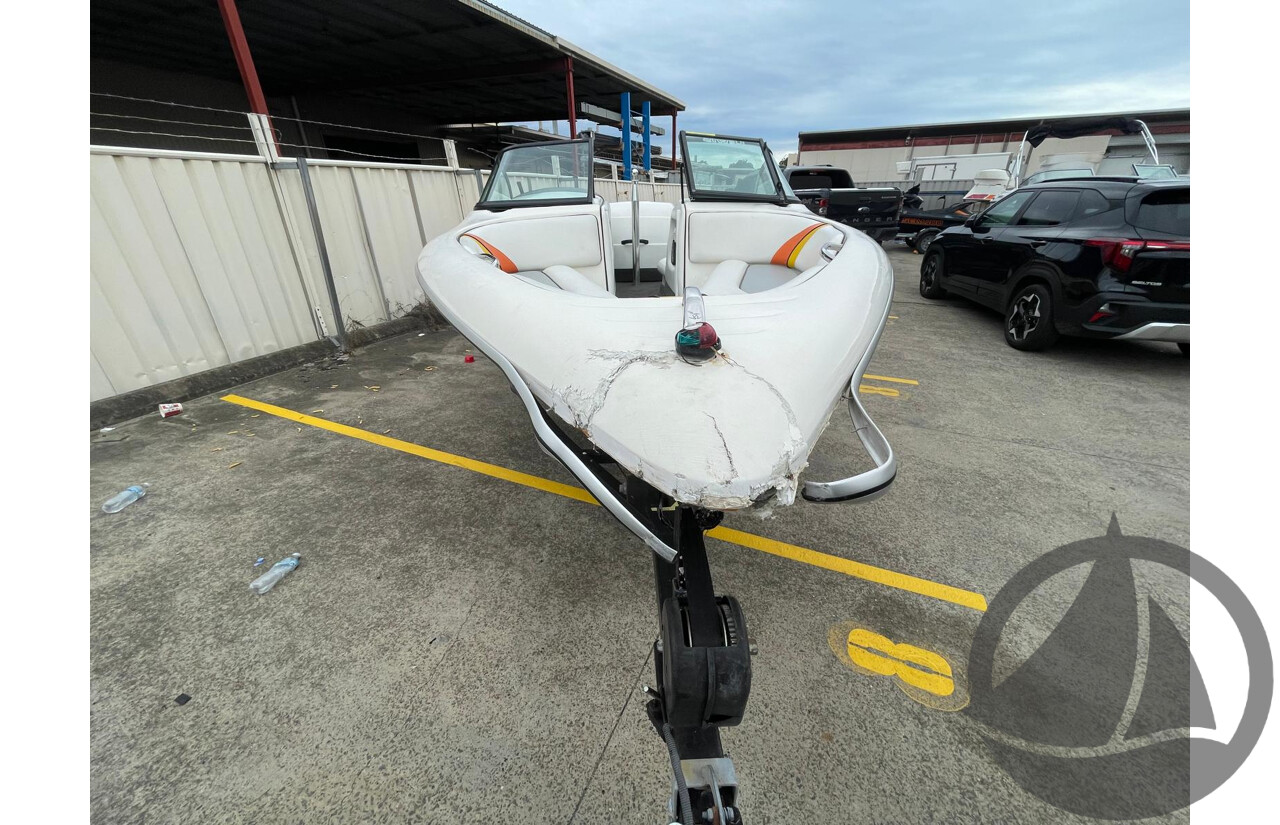 NO RESERVE - 2008 Lewis Outback Ski Boat, 6.2 Mercruiser Scorpio V8, 337 Hrs