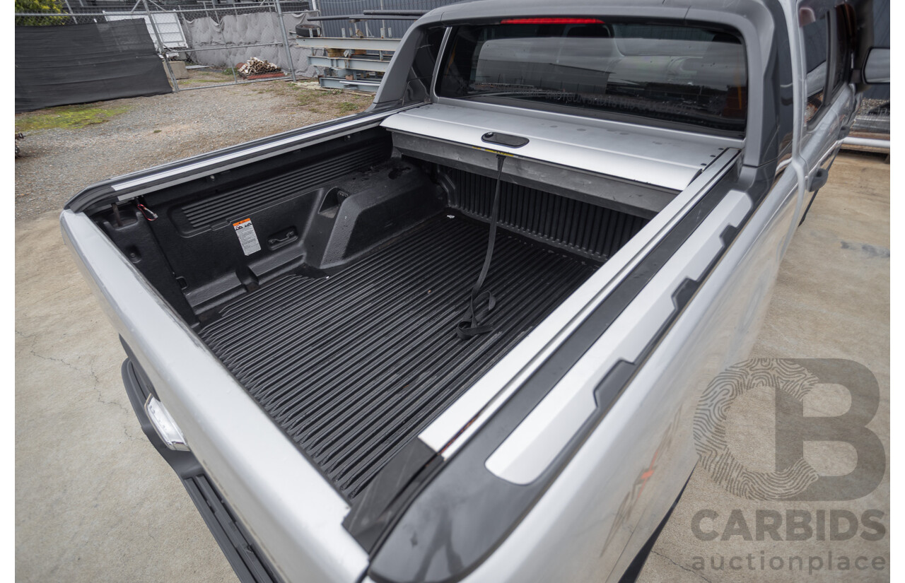5/2015 Ford Ranger Wildtrak 3.2 (4x4) PX Crew Cab Utility Highlight Silver Metallic Turbo Diesel 3.2L