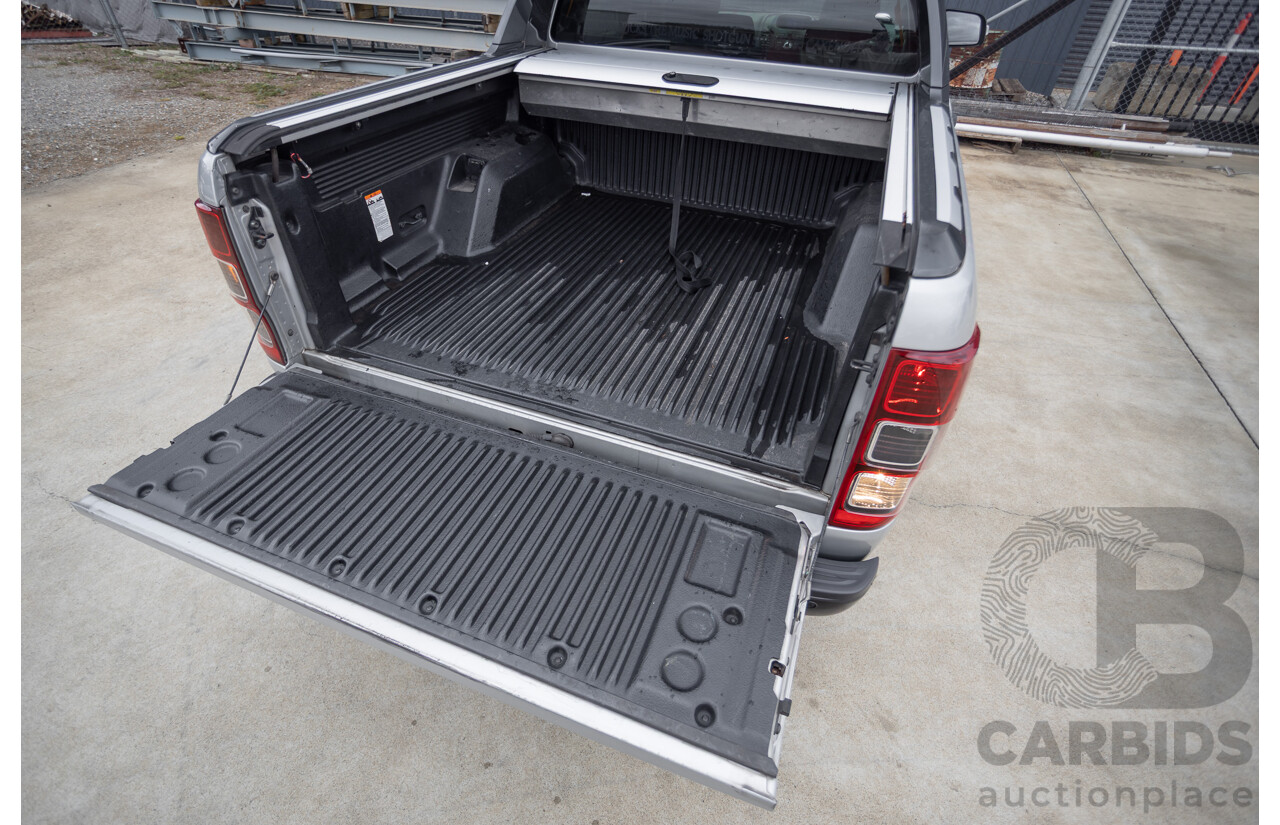 5/2015 Ford Ranger Wildtrak 3.2 (4x4) PX Crew Cab Utility Highlight Silver Metallic Turbo Diesel 3.2L