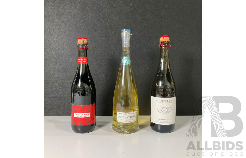 Three Bottles of Wine