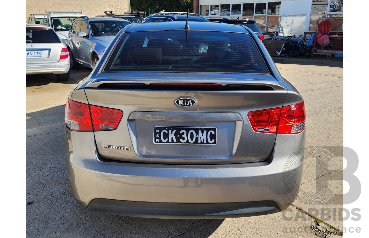11/2011 Kia Cerato Si TD MY11 4d Sedan Grey 2.0L