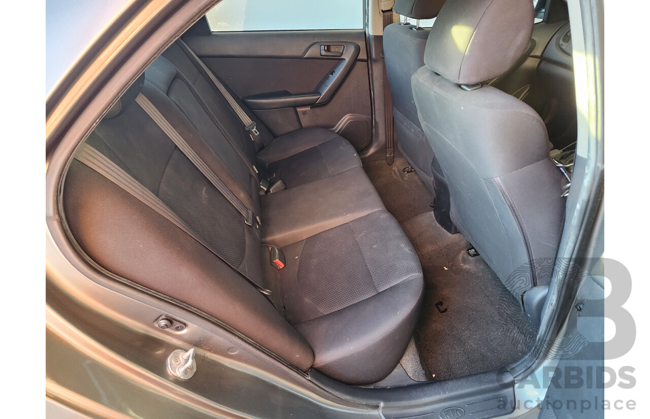11/2011 Kia Cerato Si TD MY11 4d Sedan Grey 2.0L