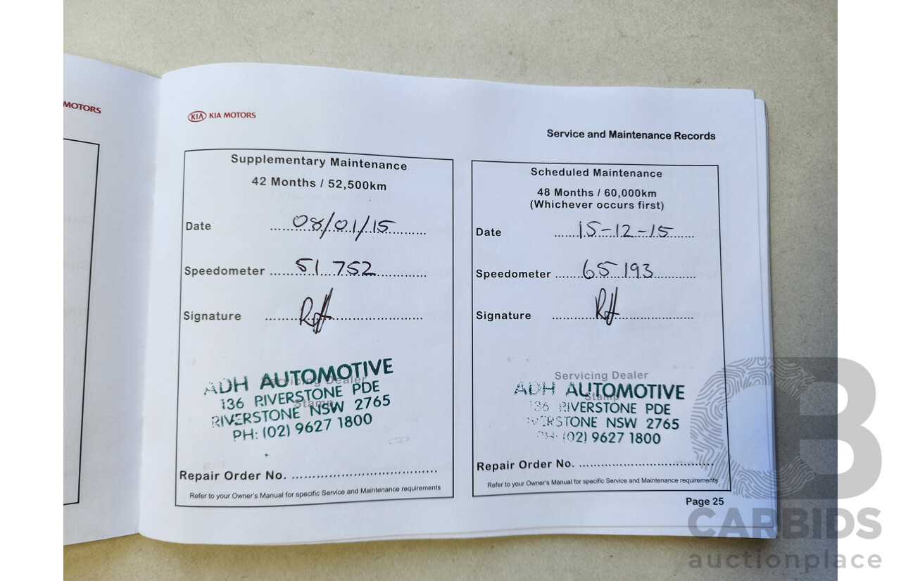 11/2011 Kia Cerato Si TD MY11 4d Sedan Grey 2.0L
