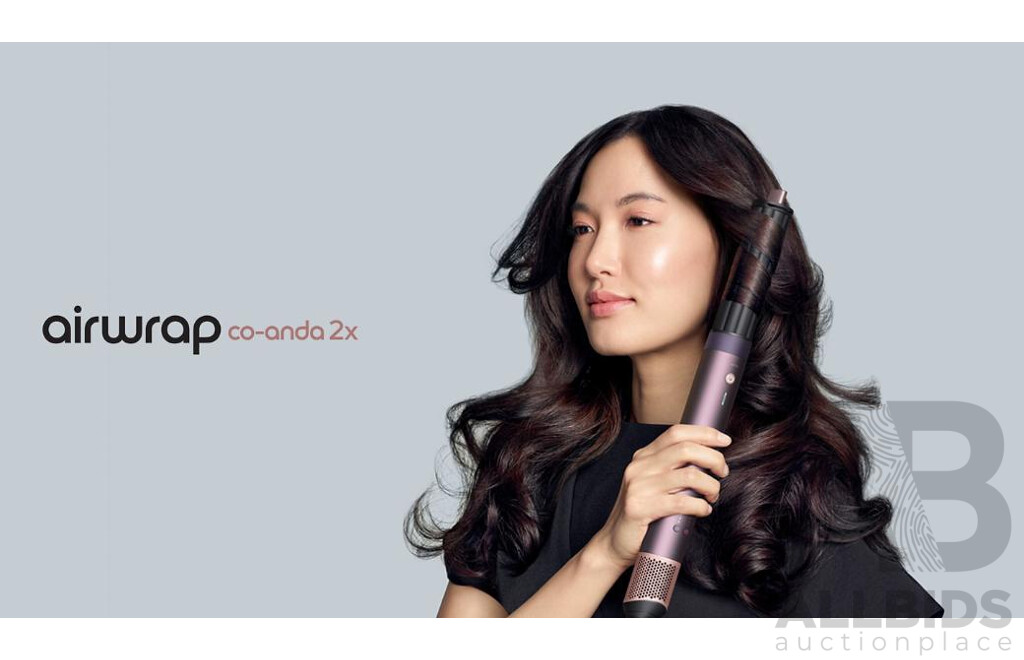 Dyson (598774)Dyson Airwrap Co-anda 2x Multi-styler and Dryer (Jasper Plum) - ORP $999 (Includes 1 Year Warranty From Dyson)