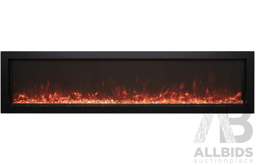 Amantii BI-72-SLIM Panorama Slim Electric Fireplace (BI-72-SLIM)