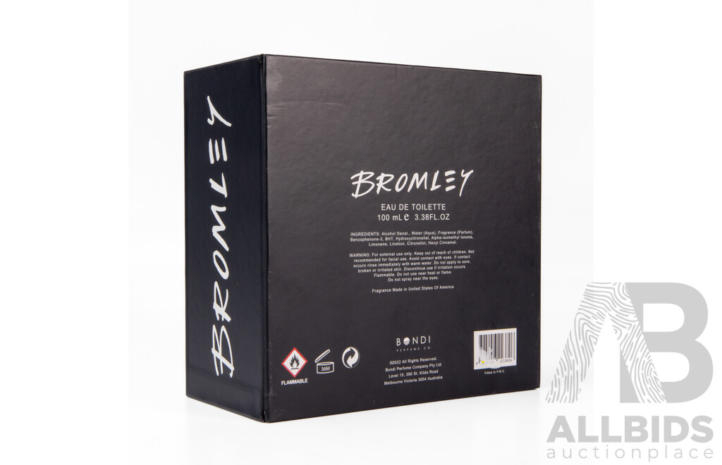Boxed Bromley Eau De Toilette by Bondi Perfume Co