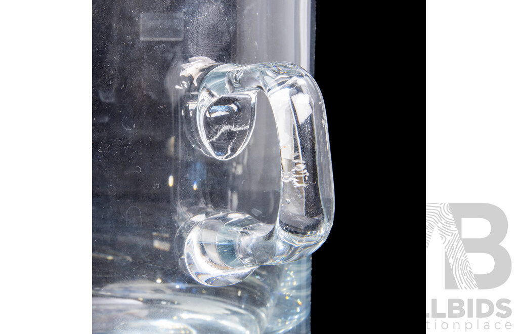 Vintage Krosno Crystal Ice Bucket