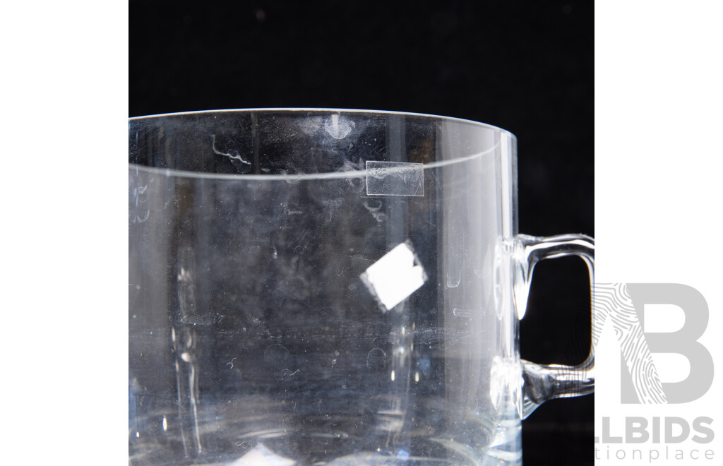 Vintage Krosno Crystal Ice Bucket
