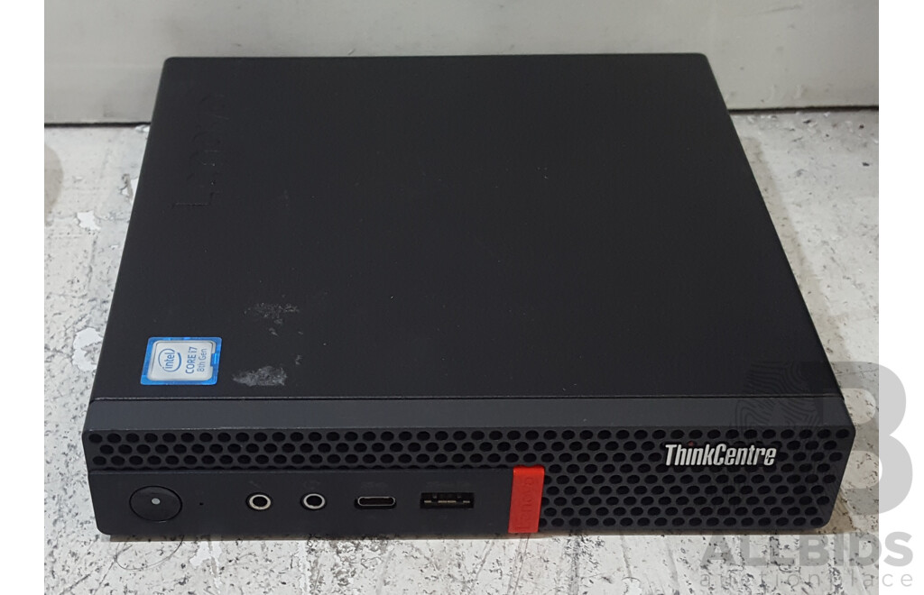 Lenovo ThinkCentre M720q Intel Core i7 (8700T) 2.40GHz-4.00GHz 6-Core CPU Tiny Form Factor Desktop Computer w/ Power Adapter