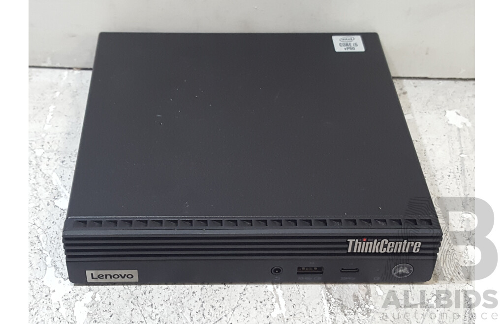 Lenovo ThinkCentre M80q Intel Core i5 (10500T) 2.30GHz-3.80GHz 6-Core CPU Tiny Form Factor Desktop Computer w/ Power Adapter