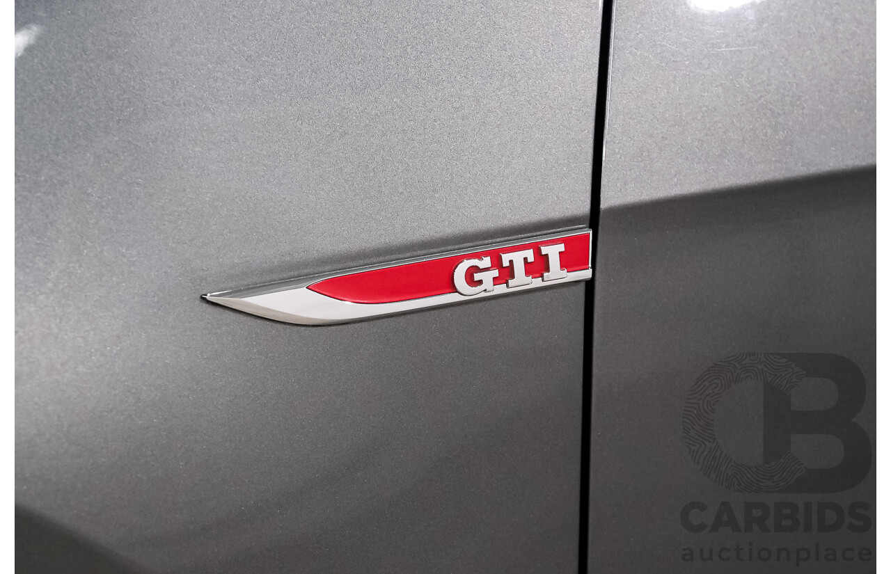 05/2019 Volkswagen Golf GTi (FWD) AU MY19 5D Hatchback Indium Grey Metallic Turbo 2.0L