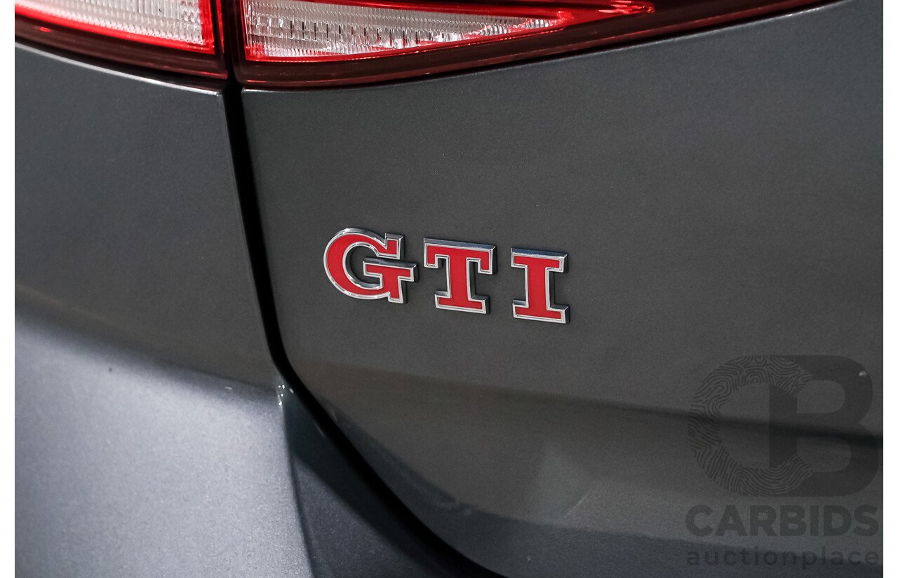 05/2019 Volkswagen Golf GTi (FWD) AU MY19 5D Hatchback Indium Grey Metallic Turbo 2.0L