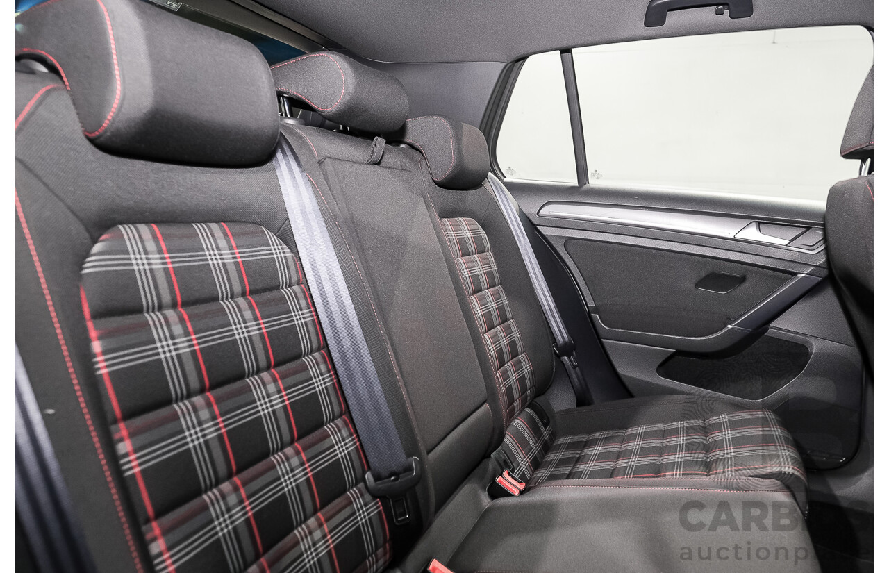 05/2019 Volkswagen Golf GTi (FWD) AU MY19 5D Hatchback Indium Grey Metallic Turbo 2.0L