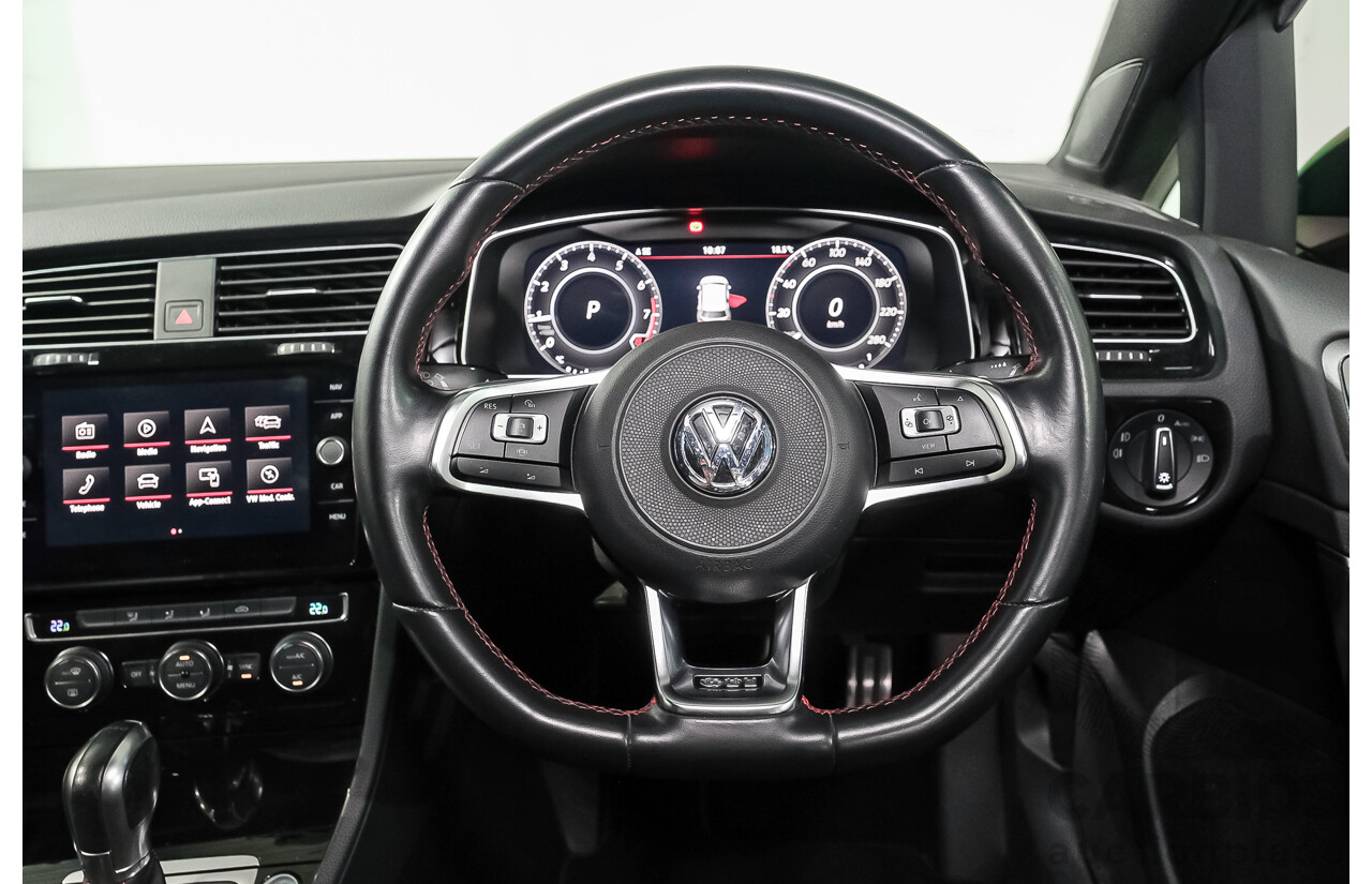 05/2019 Volkswagen Golf GTi (FWD) AU MY19 5D Hatchback Indium Grey Metallic Turbo 2.0L