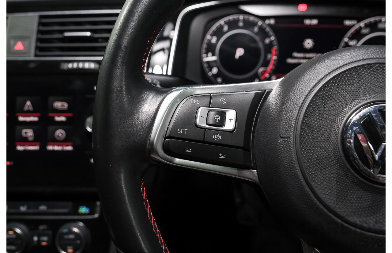 05/2019 Volkswagen Golf GTi (FWD) AU MY19 5D Hatchback Indium Grey Metallic Turbo 2.0L