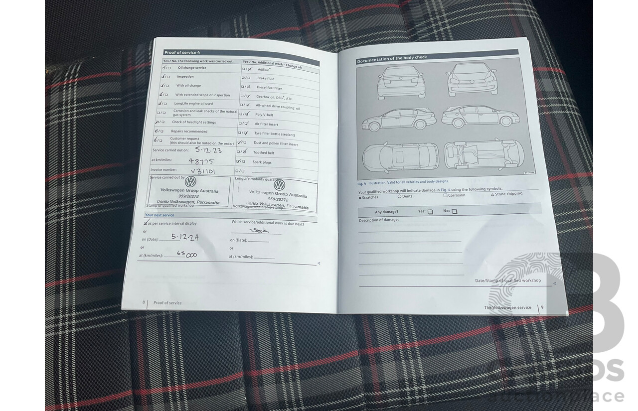05/2019 Volkswagen Golf GTi (FWD) AU MY19 5D Hatchback Indium Grey Metallic Turbo 2.0L