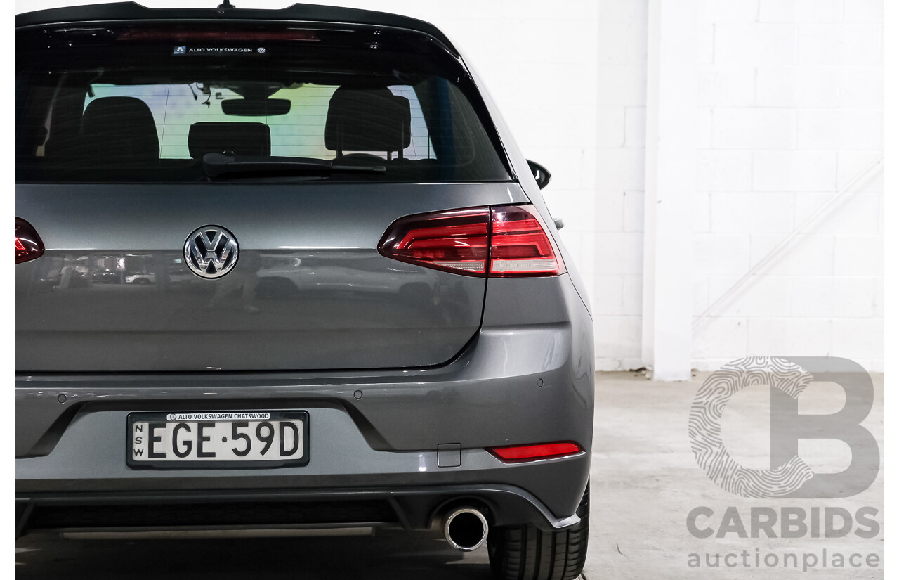 05/2019 Volkswagen Golf GTi (FWD) AU MY19 5D Hatchback Indium Grey Metallic Turbo 2.0L