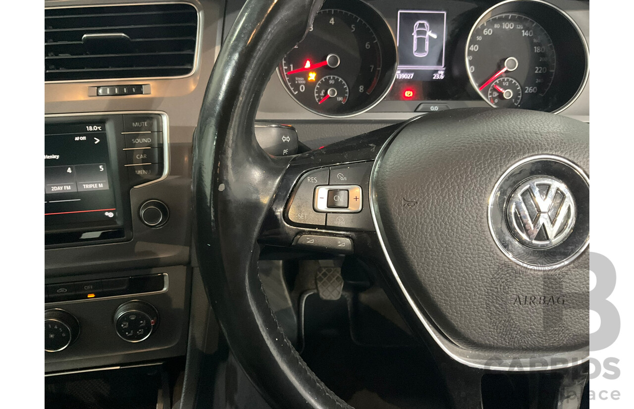 04/2016 Volkswagen Golf 92 TSI FWD AU MY16 5D Hatchback Grey 1.4L