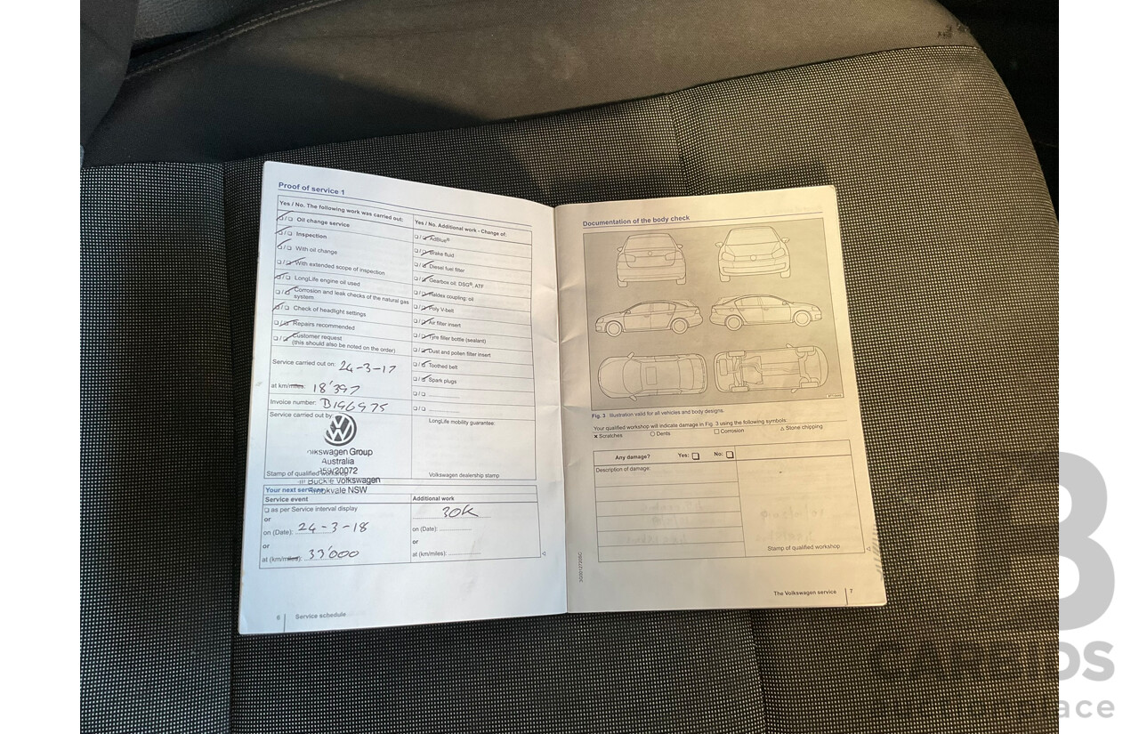 04/2016 Volkswagen Golf 92 TSI FWD AU MY16 5D Hatchback Grey 1.4L