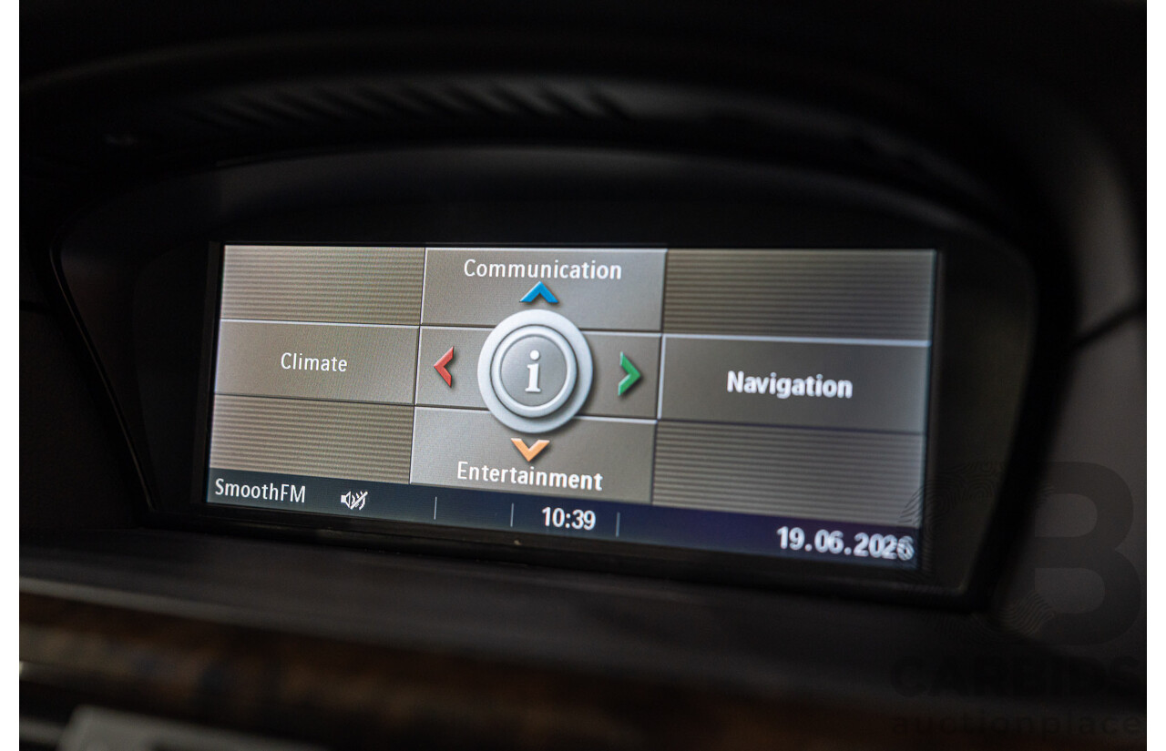 08/2006 BMW 530i E60 MY06 UPGRADE 4d Sedan Black Sapphire Metallic 3.0L