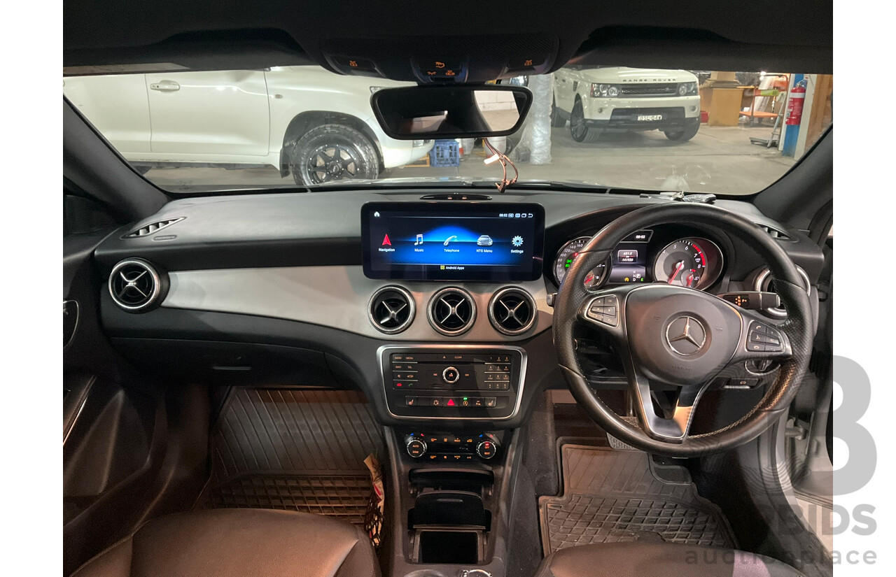 08/2015 Mercedes-Benz CLA 200 117 MY15 4d Coupe Polar Silver Metallic Turbo 1.6L