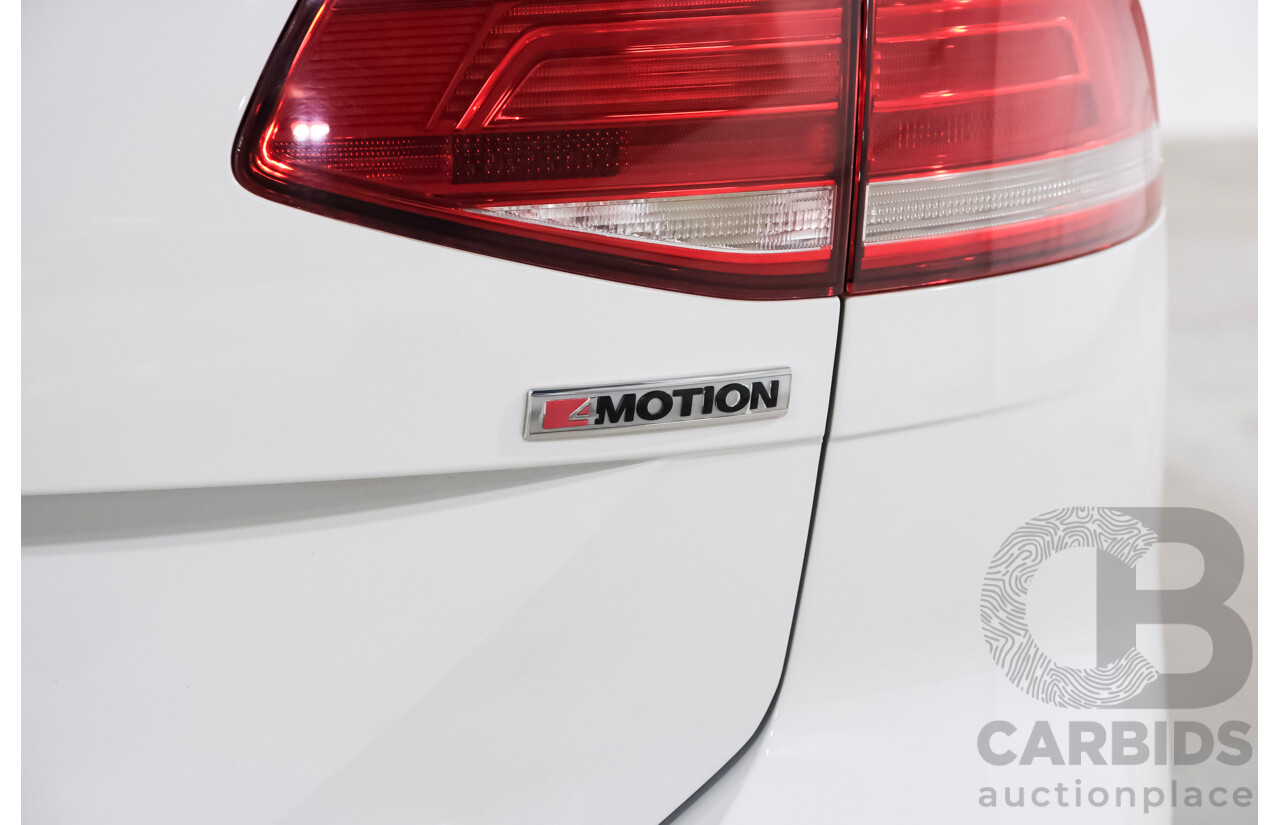 6/2018 Volkswagen Passat Alltrack 140 TDI (AWD) 3C MY18.5 4d Wagon Pure White Turbo Diesel 2.0L