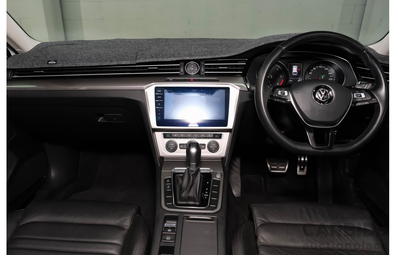 6/2018 Volkswagen Passat Alltrack 140 TDI (AWD) 3C MY18.5 4d Wagon Pure White Turbo Diesel 2.0L