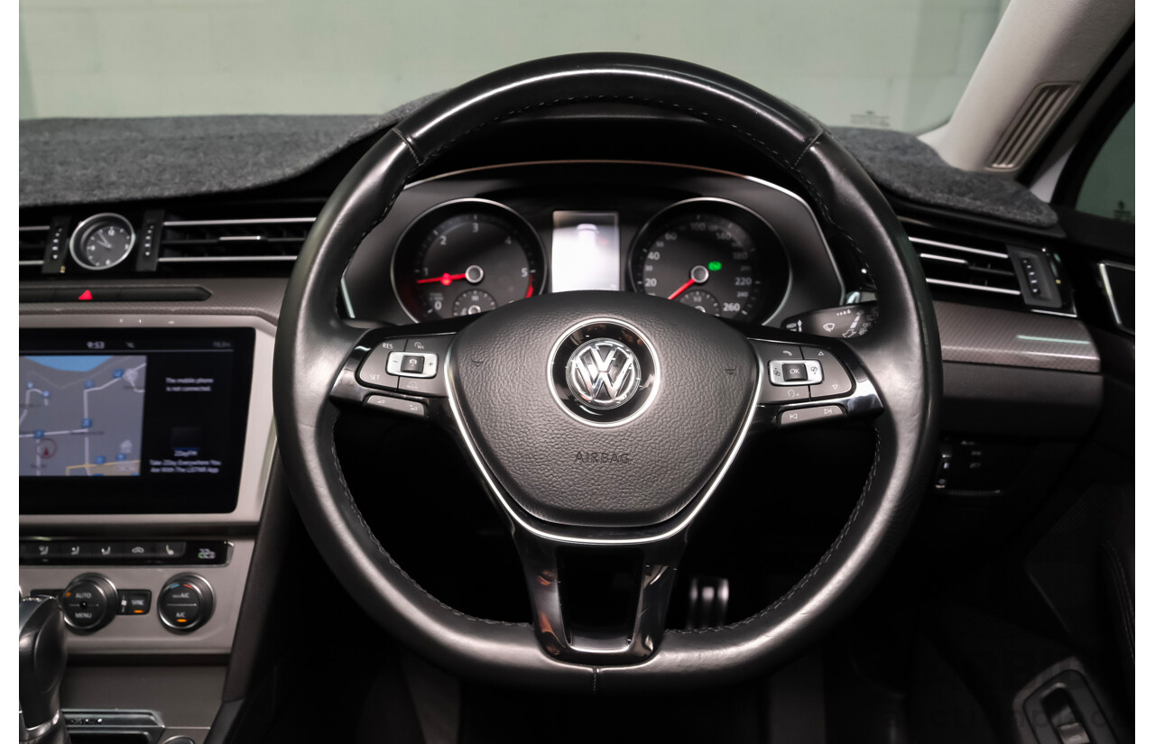 6/2018 Volkswagen Passat Alltrack 140 TDI (AWD) 3C MY18.5 4d Wagon Pure White Turbo Diesel 2.0L