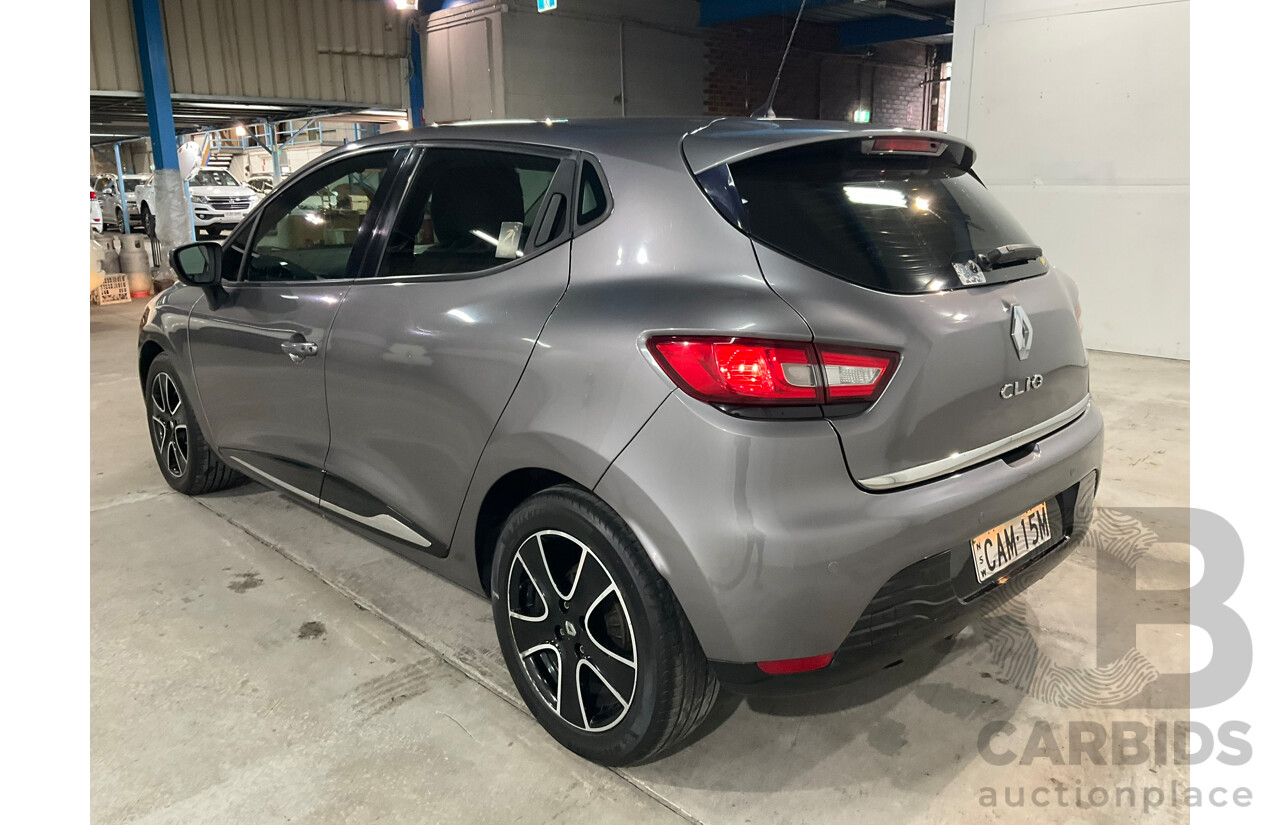 05/2015 Renault Clio Expression X98 5d Hatchback Grey 1.2L
