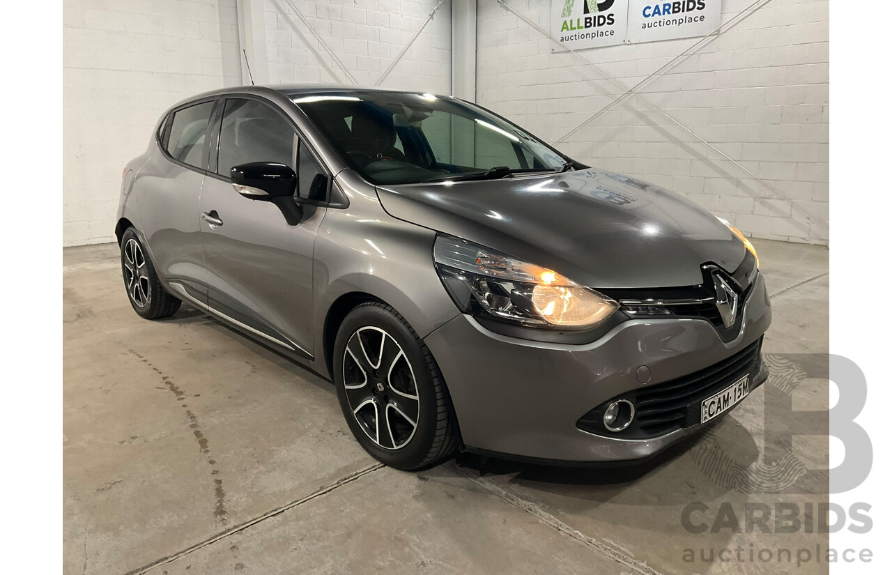 05/2015 Renault Clio Expression X98 5d Hatchback Grey 1.2L