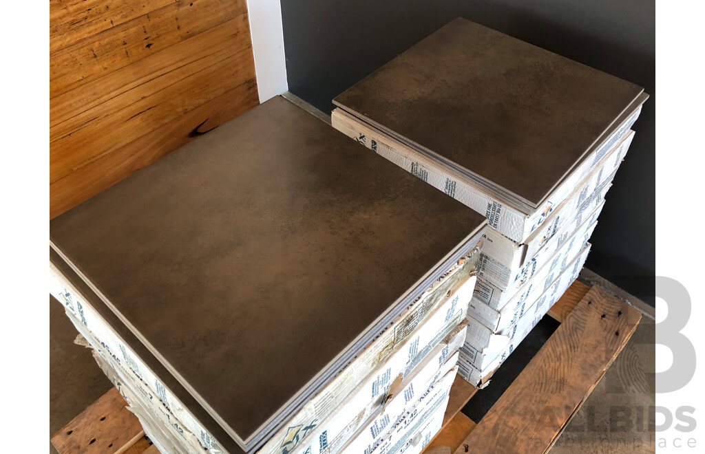 Lux 450mm X 450mm Porcelain Floor & Wall Tiles - 26.98m2 - Brand New - ORP $1753.70