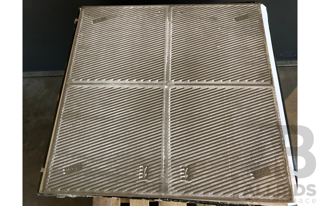 Max Novacasa 600mm X 600mm Porcelain Floor & Wall Tiles - 20.16m2 - Brand New - ORP $1310.40
