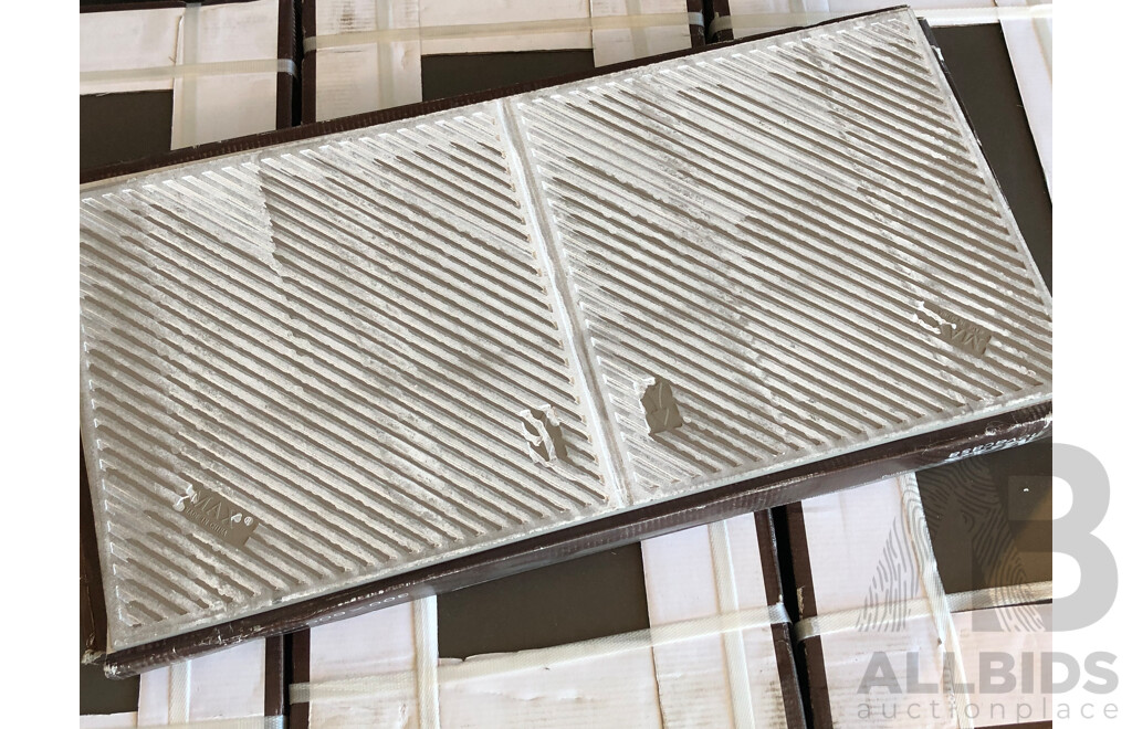 Max Novacasa Brown Vision 300mm X 600mm Porcelain Floor & Wall Tiles - 19.44m2 - Brand New - ORP $1263.60