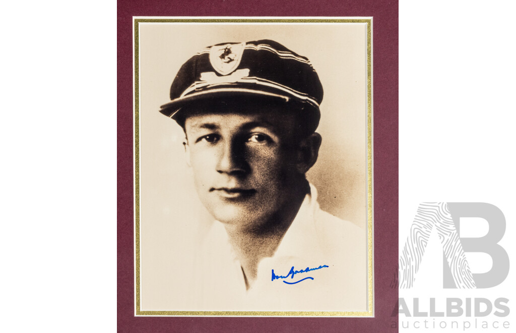 Limited Edition Sir Donald Bradman St George DCC Cap Presentation, No. 72/200
