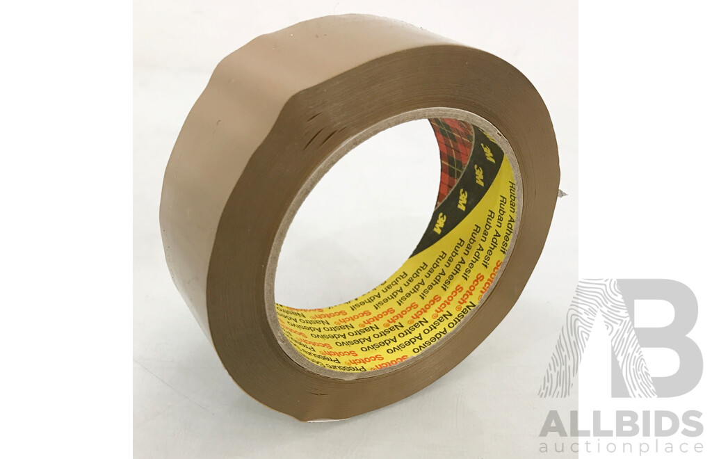 3M Box Sealing Masking Tape (Box of 48)
