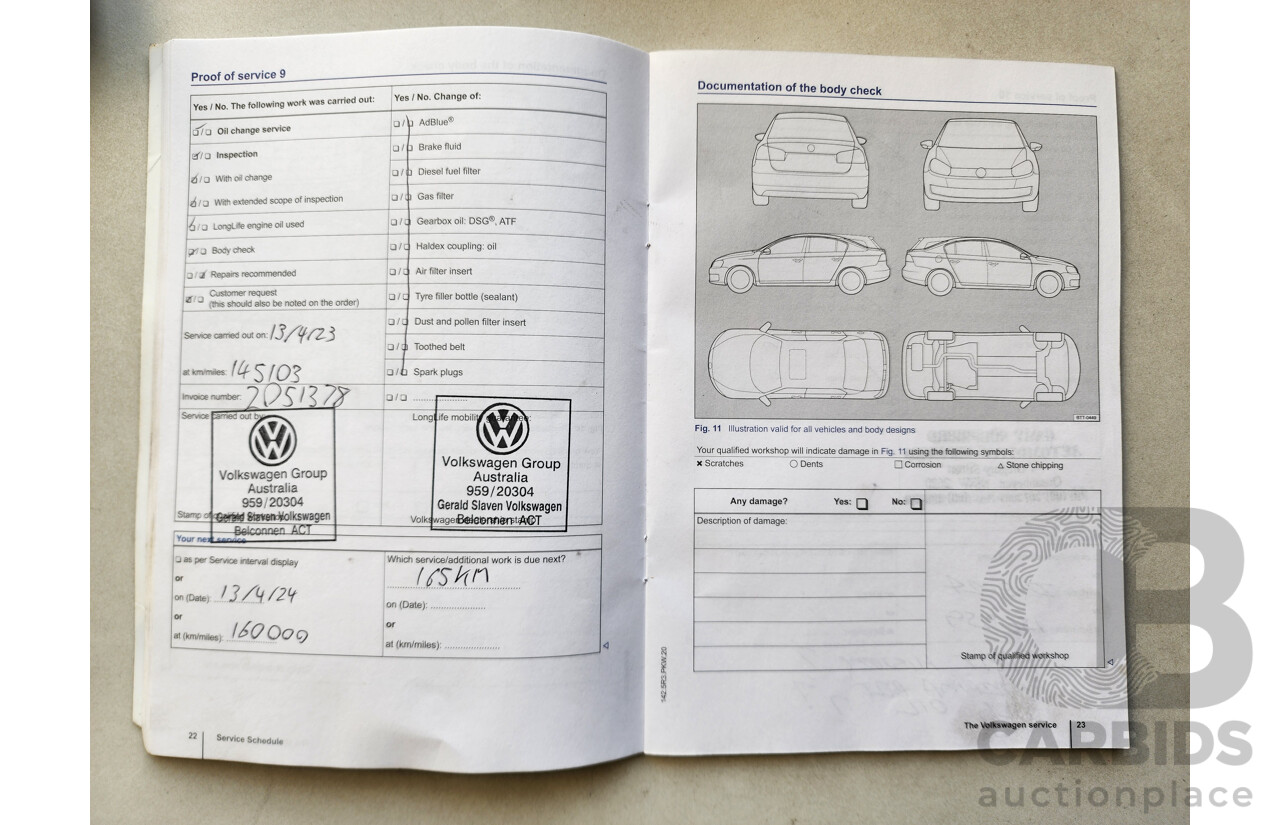04/2014 Volkswagen Golf 90 TSI Comfortline AU MY14 5d Hatchback Red 1.4L