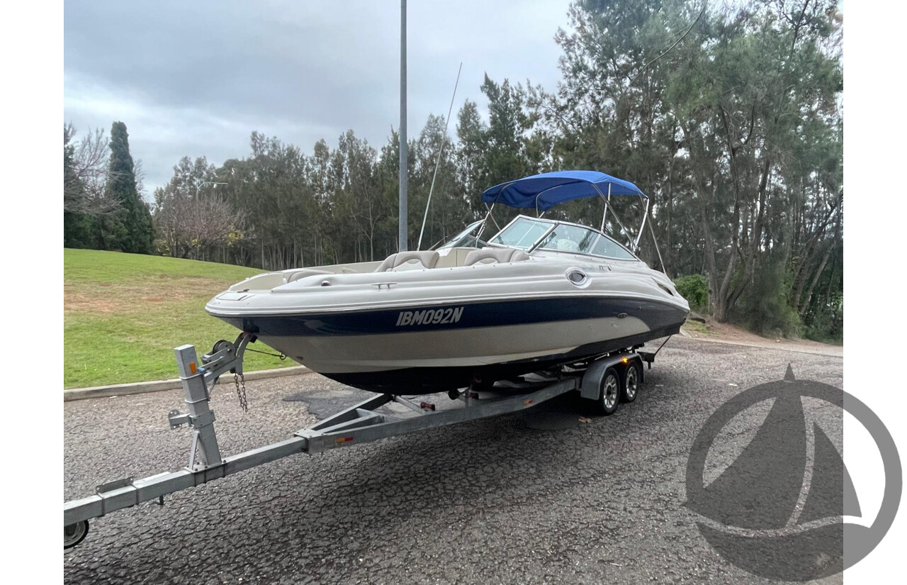 NO RESERVE - 2004 Searay 270 Sundeck, 496 Mercruiser V8, Bravo 3 Leg