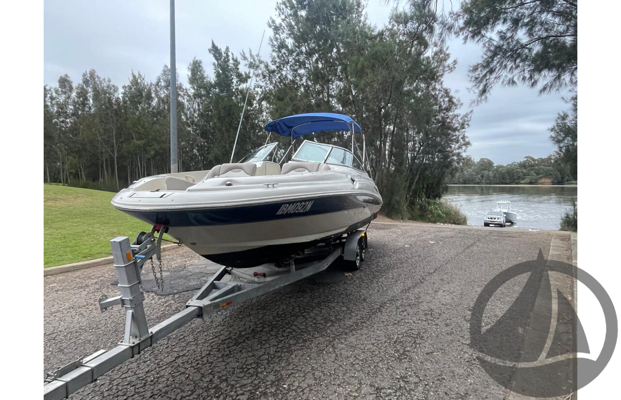 NO RESERVE - 2004 Searay 270 Sundeck, 496 Mercruiser V8, Bravo 3 Leg