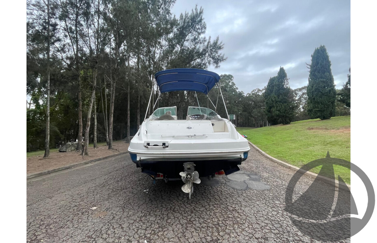 NO RESERVE - 2004 Searay 270 Sundeck, 496 Mercruiser V8, Bravo 3 Leg