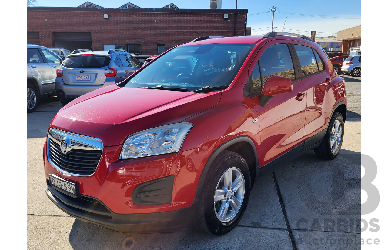 10/2016 Holden Trax LS MY16 4d Wagon Red 1.8L