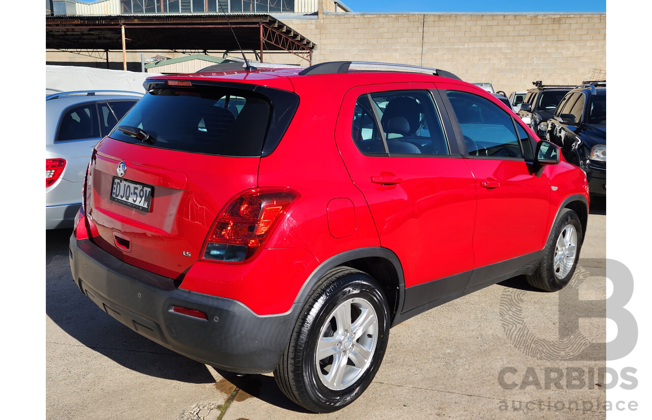 10/2016 Holden Trax LS MY16 4d Wagon Red 1.8L