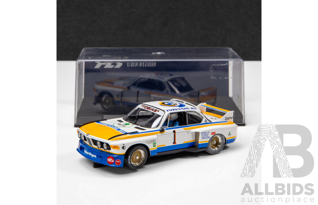 Fly Car Model BMW CSL Knutstorp 2003 Rune Tobiasson 1:32 Scale Slot Car