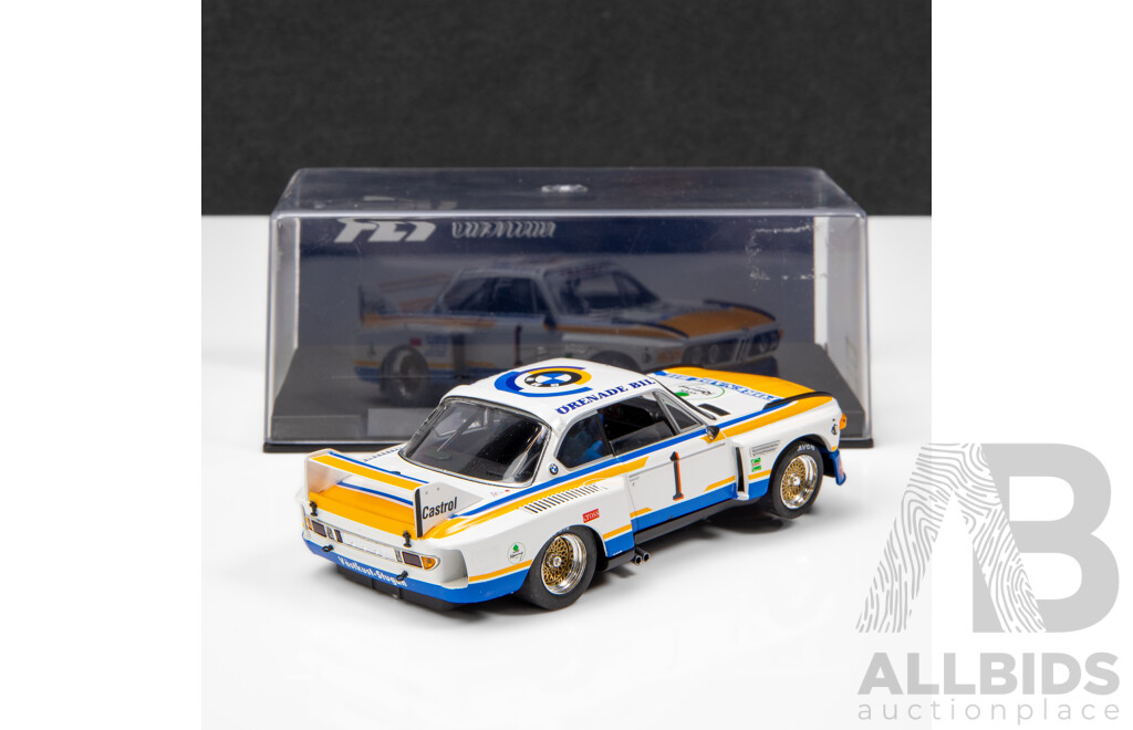 Fly Car Model BMW CSL Knutstorp 2003 Rune Tobiasson 1:32 Scale Slot Car