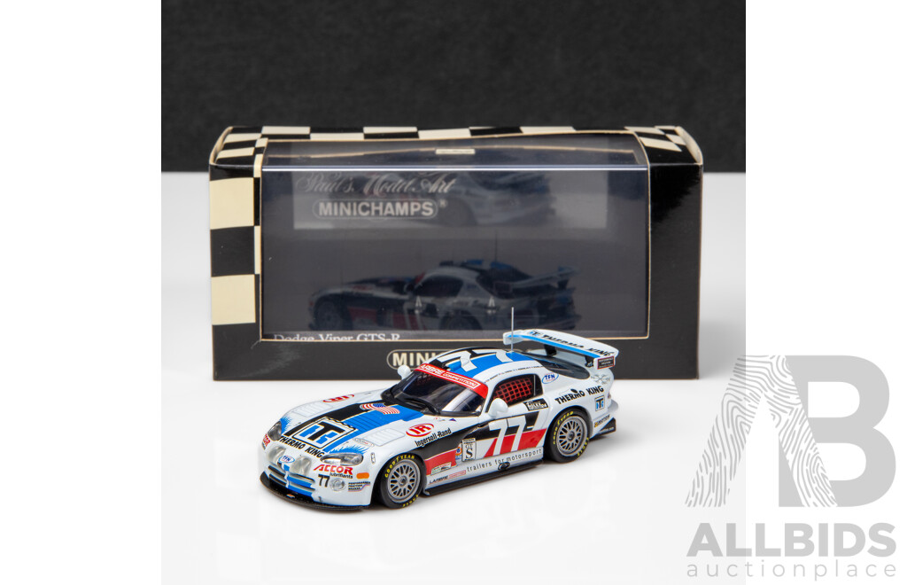 Minichamps 2002 Dodge Viper GTS-R 24hr LeMans Bouchut Thermo King #77 1:43 Scale Model Car