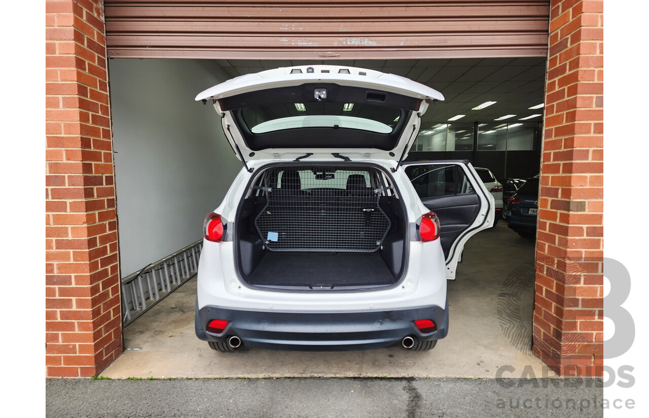 10/2014 Mazda Cx-5 Grand Tourer (4x4) MY13 UPGRADE 4d Wagon White 2.2L