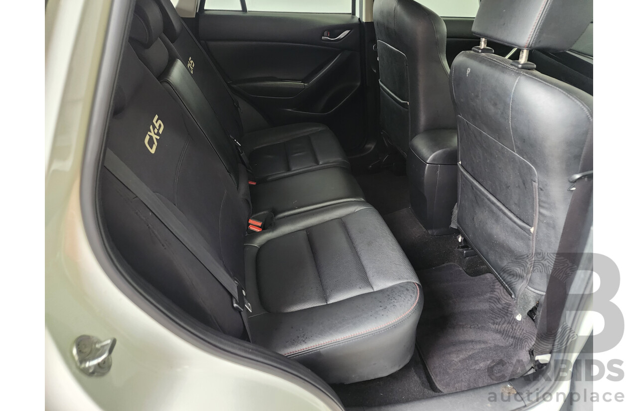 10/2014 Mazda Cx-5 Grand Tourer (4x4) MY13 UPGRADE 4d Wagon White 2.2L