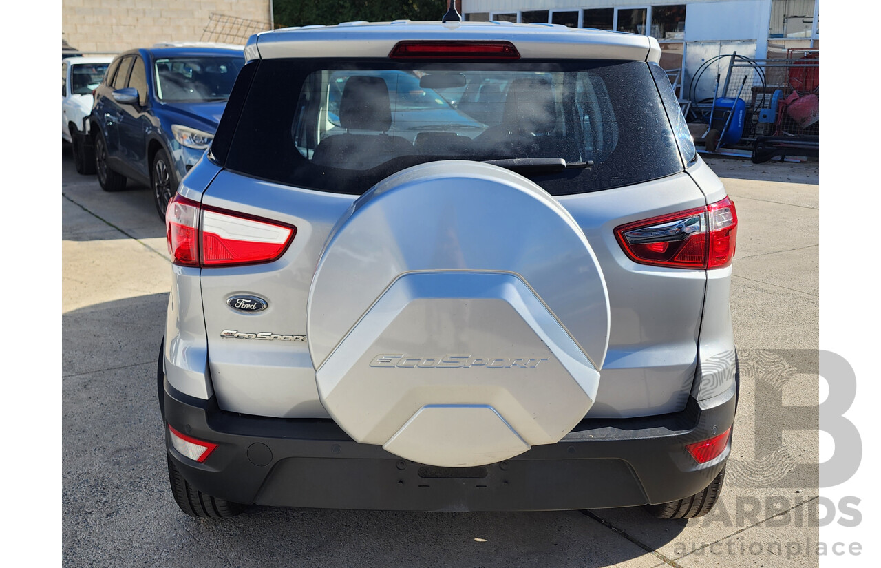 05/2018 Ford Ecosport Ambiente BL 4d Wagon Silver 1.5L
