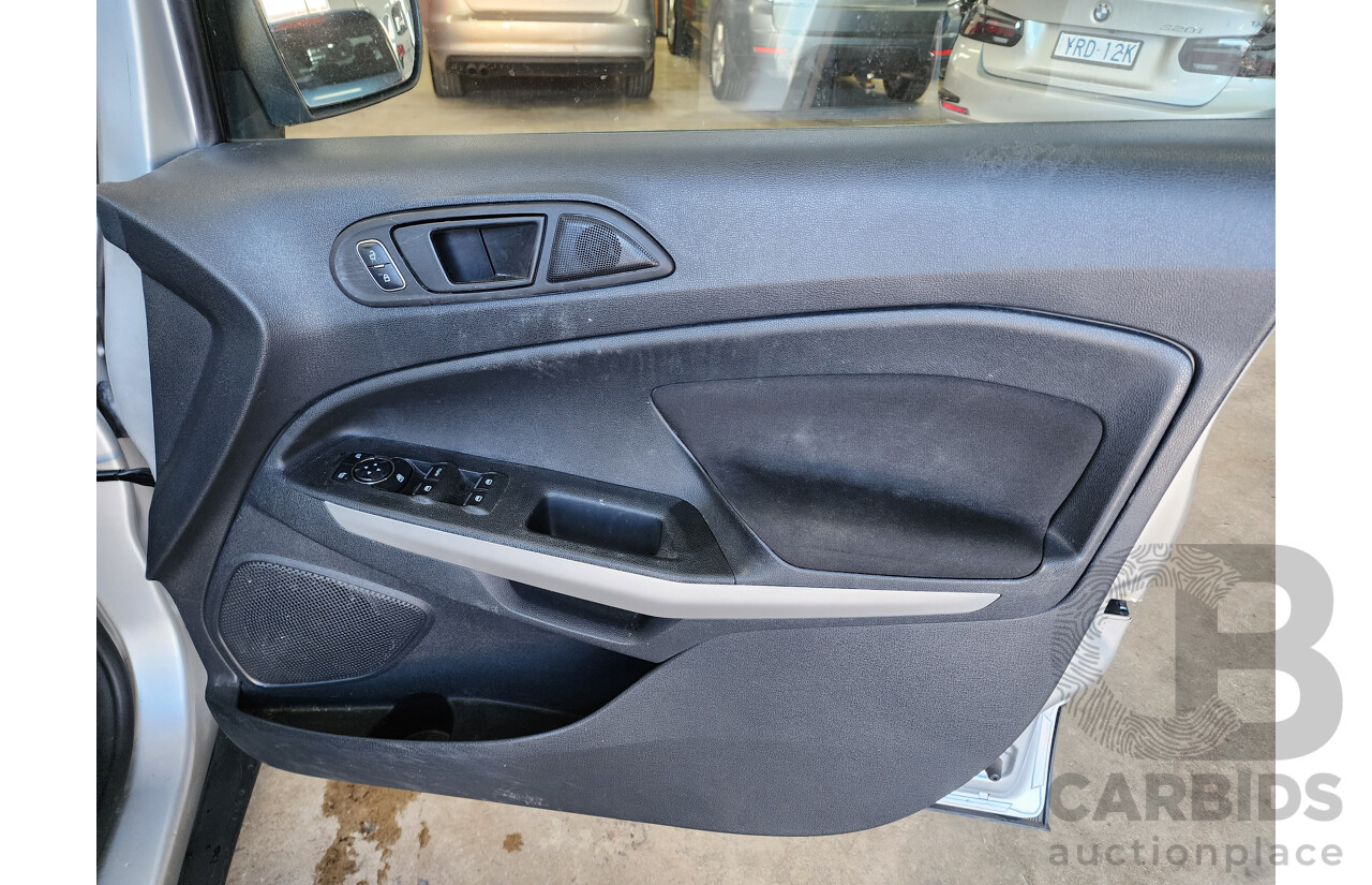 05/2018 Ford Ecosport Ambiente BL 4d Wagon Silver 1.5L