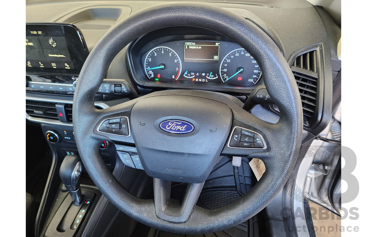 05/2018 Ford Ecosport Ambiente BL 4d Wagon Silver 1.5L