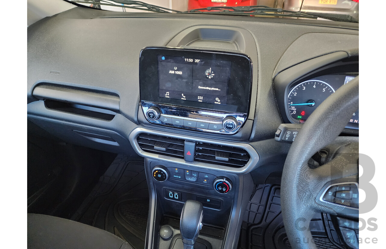 05/2018 Ford Ecosport Ambiente BL 4d Wagon Silver 1.5L